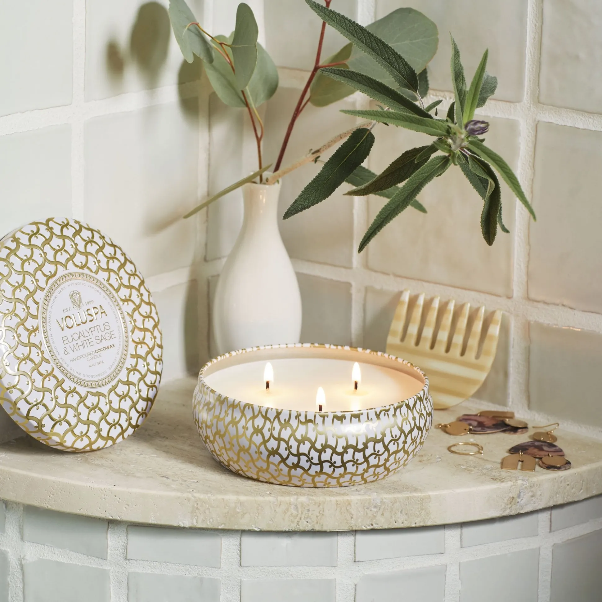 Eucalyptus & White Sage