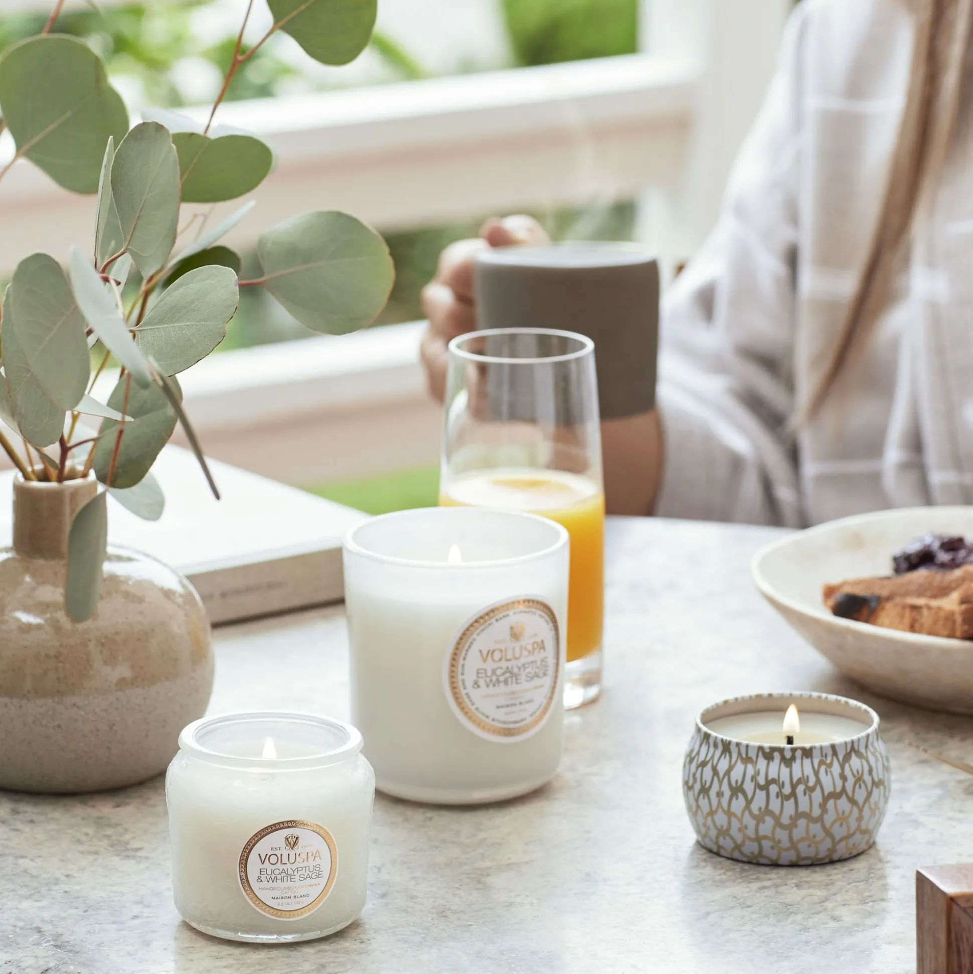 Eucalyptus & White Sage