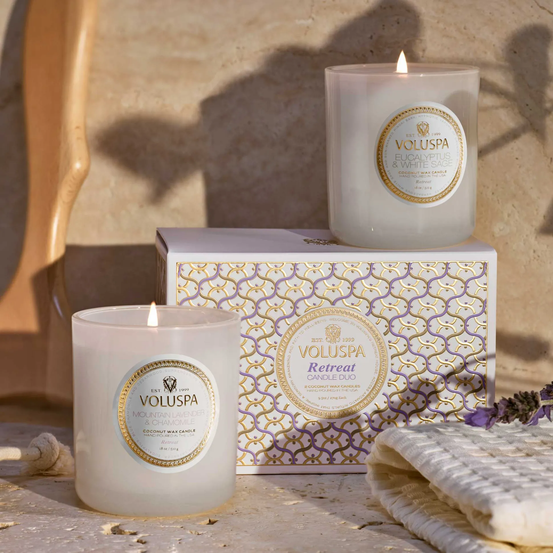 Retreat Candle Duo